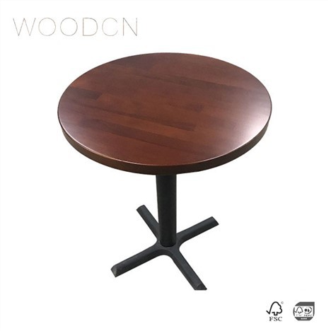 Blat do jadalni z drewna bukowego w bloku rzeźniczym