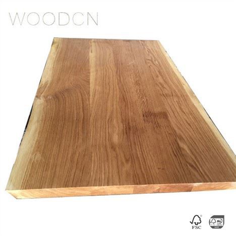 Blat biurowy w stylu White Oak Edge Glued