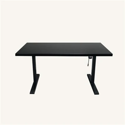 BEECH Wood Executive Office biurko w kolorze czarnym