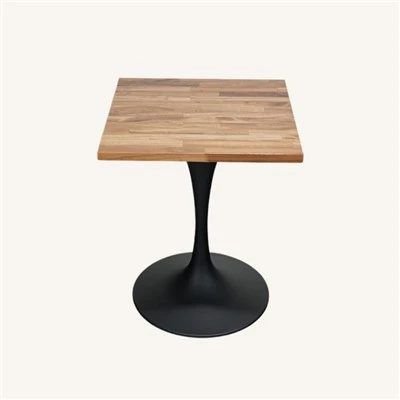 Solid Sa Walnut Butcher Block Staber Coffee Stolik Naturalny kolor